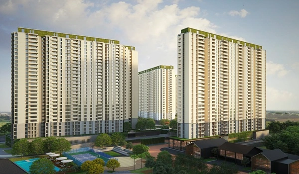 Assetz Meru & Meadow is 14.6 km away from Assetz Canvas & Cove