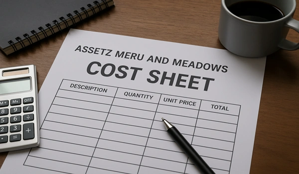 Assetz Meru and Meadow Cost Sheet